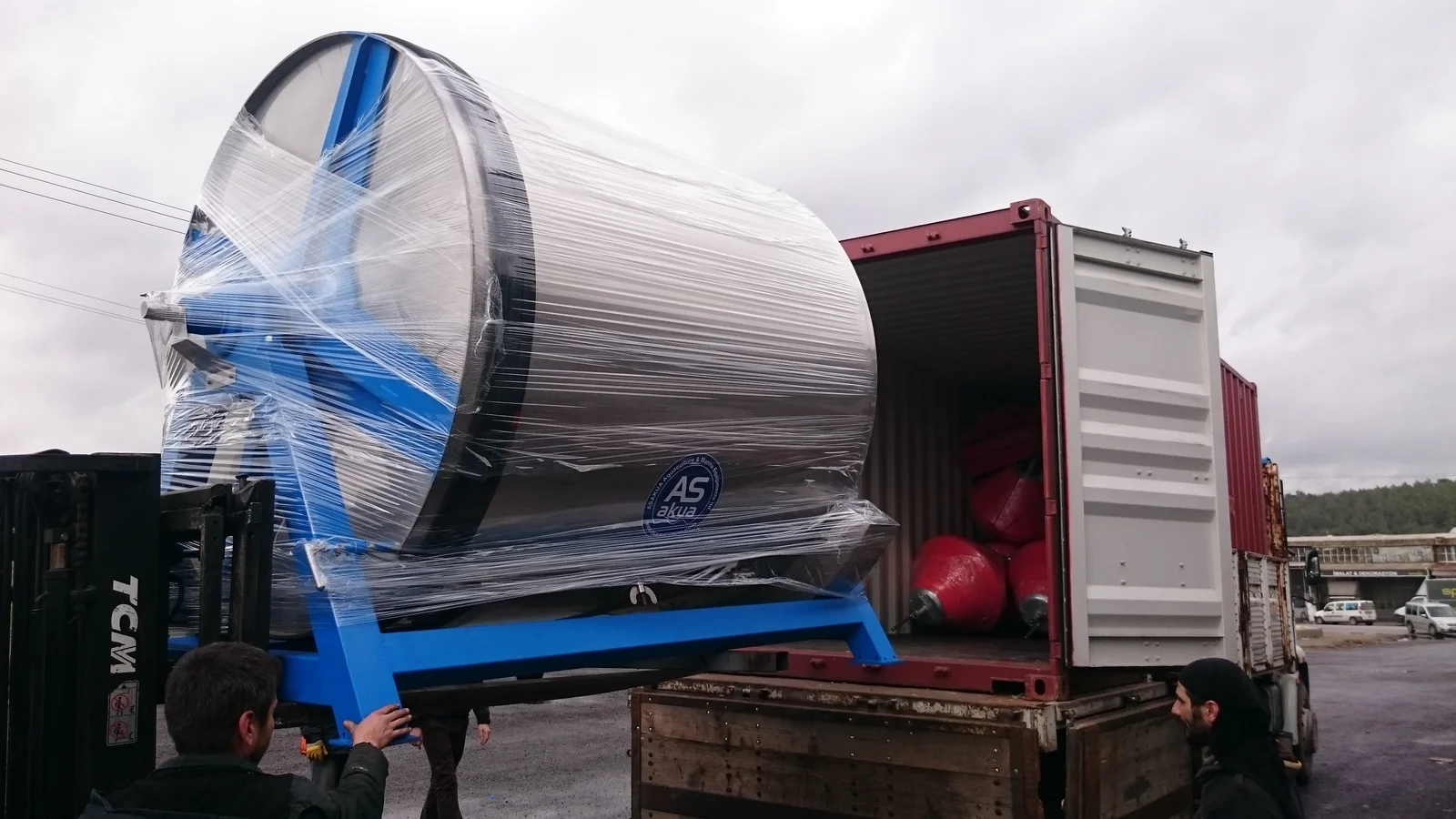 Balık Ağı Yıkama Sistemi — 2